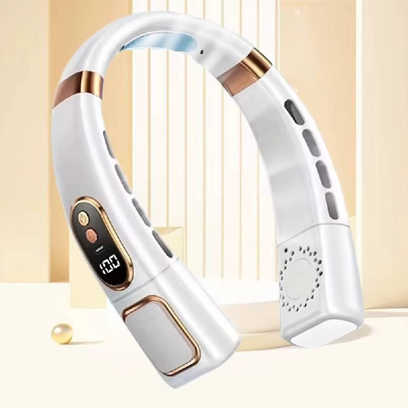 Ventilador de Cuello Portatil con Luz Led